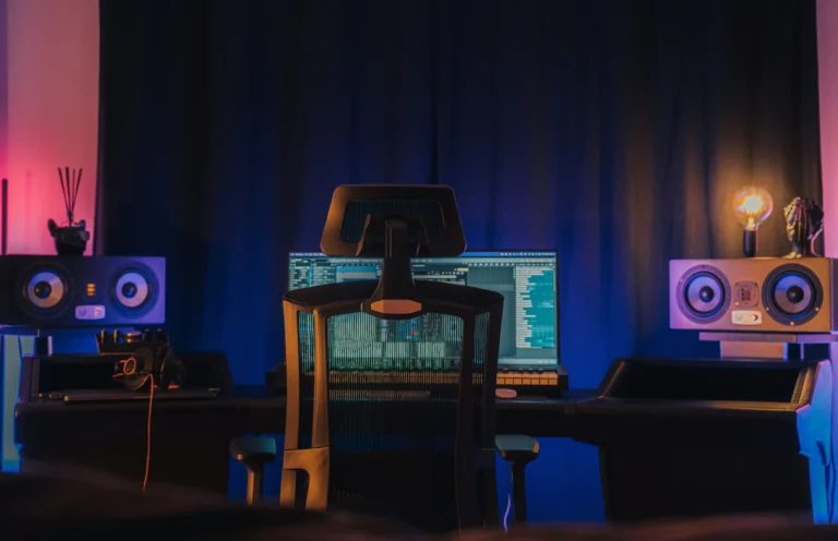 audio mixing studio