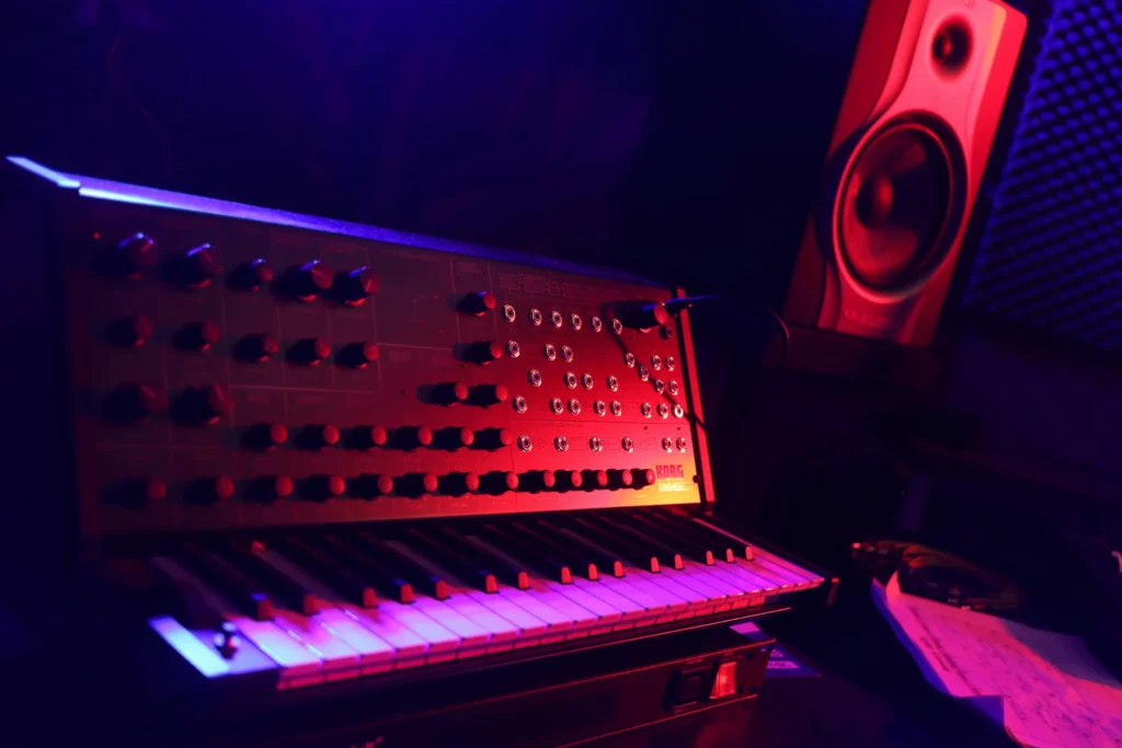 mixing booth